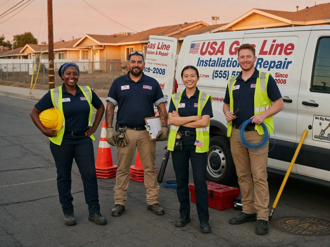 Gas Line Installation company in Mcclure, IL